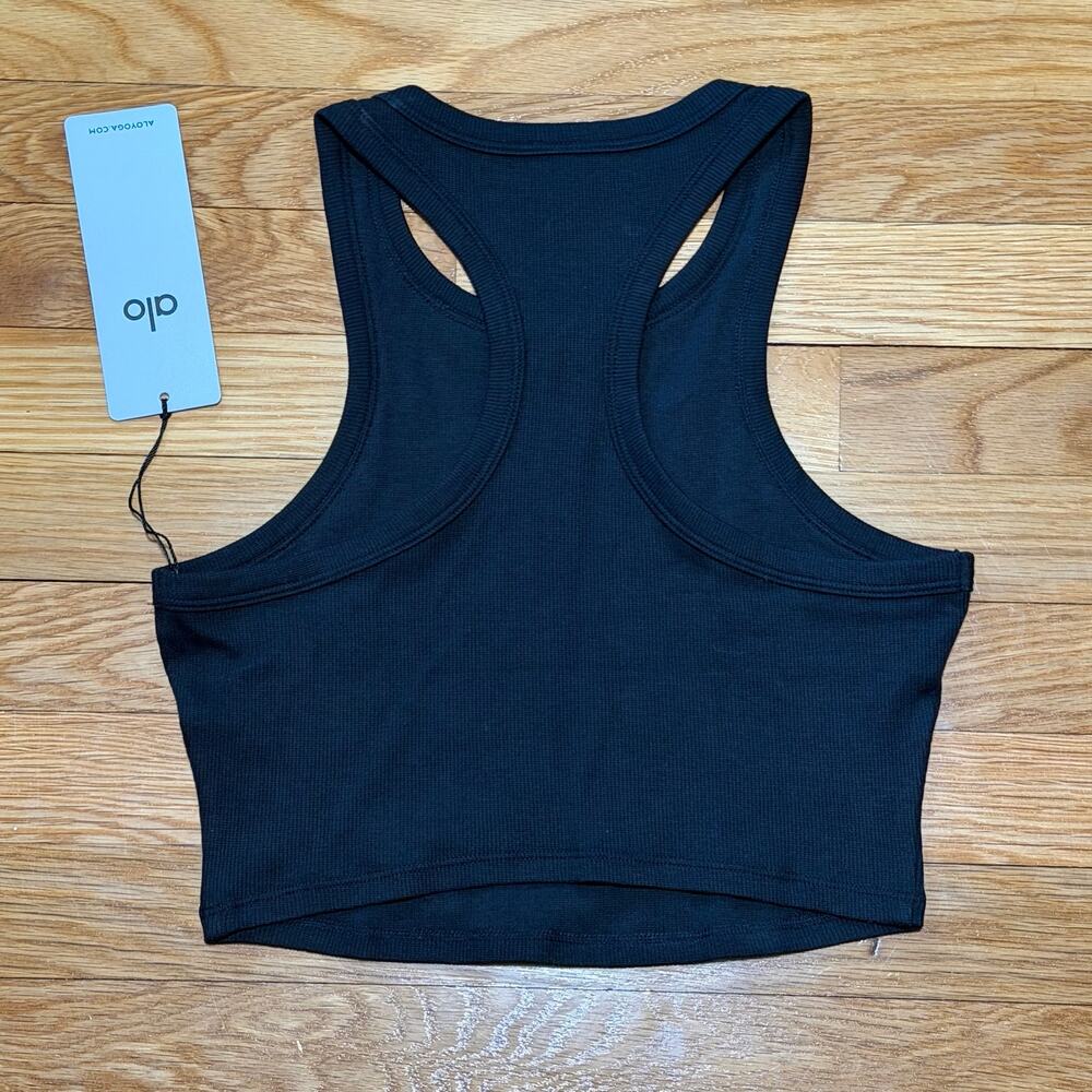 Alo Yoga | Aspire Tank Black / White Size Small NWT - Picture 3 of 5